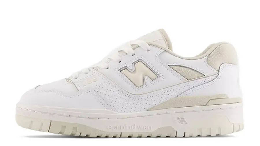 beige and white new balance