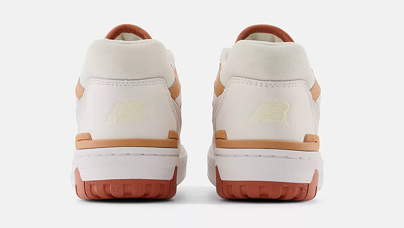 New Balance 550 White Brown BBW550WA Back