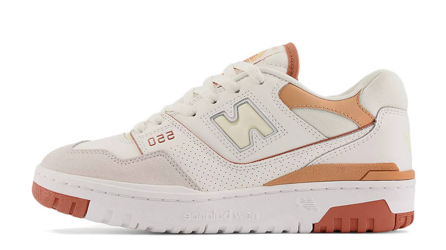 cream and brown new balances