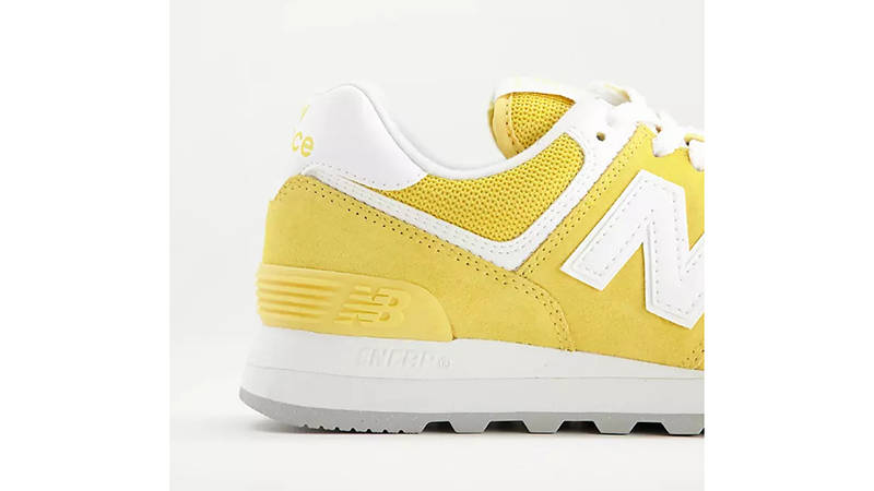 New balance 574 pastel yellow hotsell