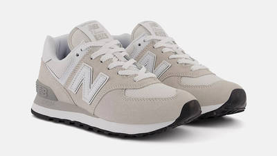 new balance 574 nimbus cloud white women's shoe