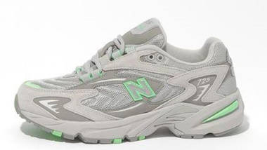 New Balance 725 Grey Neon Green