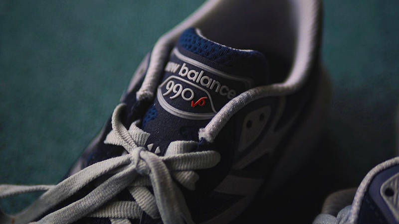 New Balance 990v6 Navy Detail
