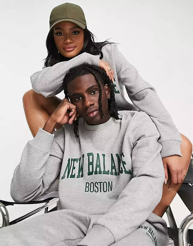 New Balance Collegiate Print Sweatshirt