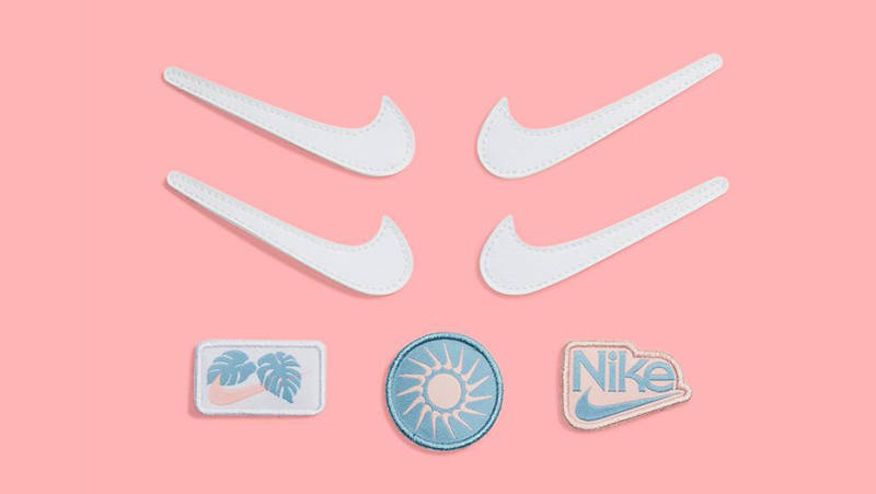 Nike Air Force 1-1 White Gum Blue DM1020-100 Detail 3