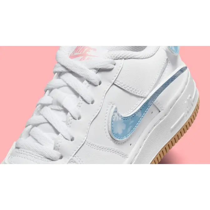 Nike Air Force 1/1 White Gum Blue | Where To Buy | DM1020-100 | The ...