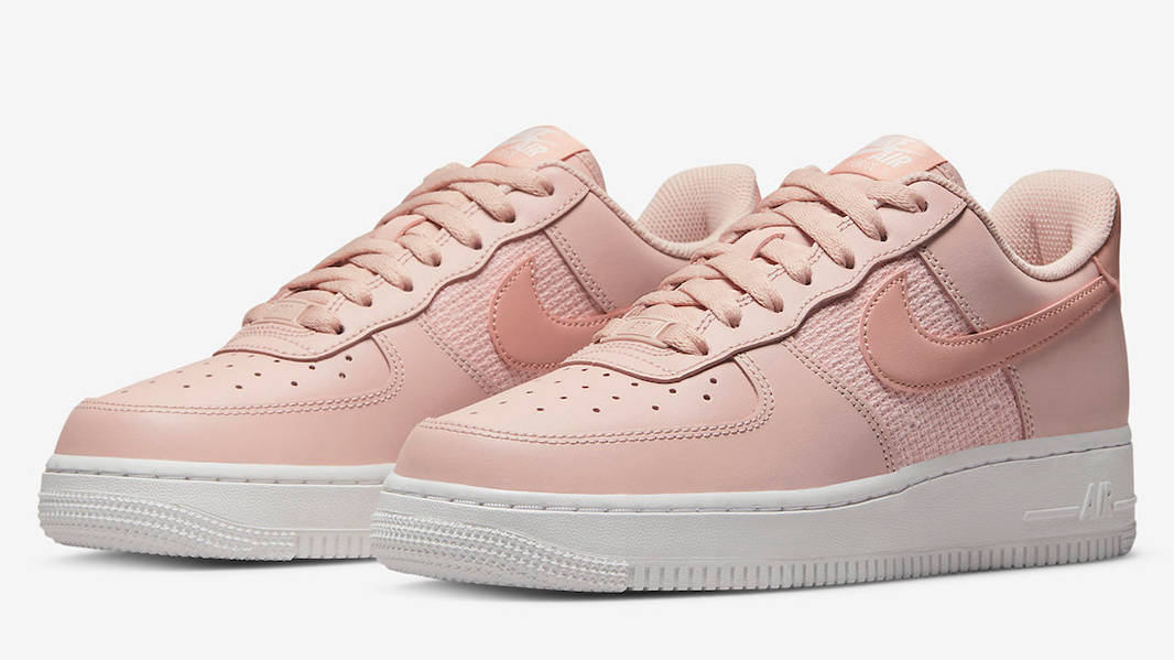 Nike Air Force 1 Cross Stitch Pink