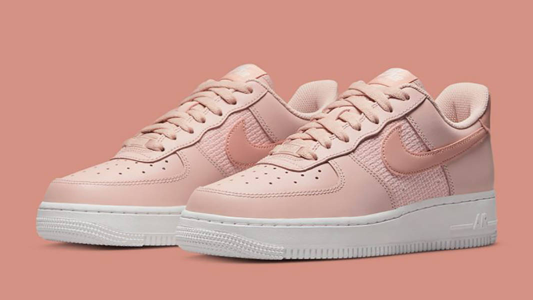Nike Air Force 1 Cross Stitch Pink DJ9945-600 Side