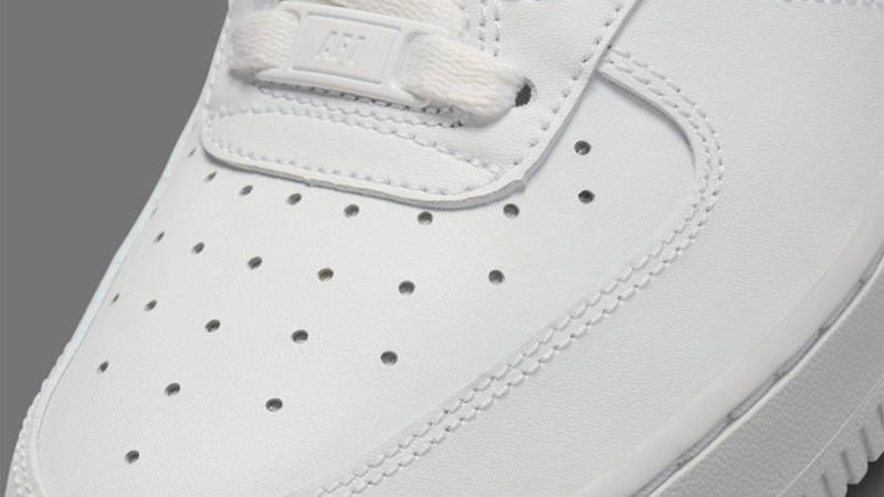 Nike Air Force 1 Cross Stitch White Grey
