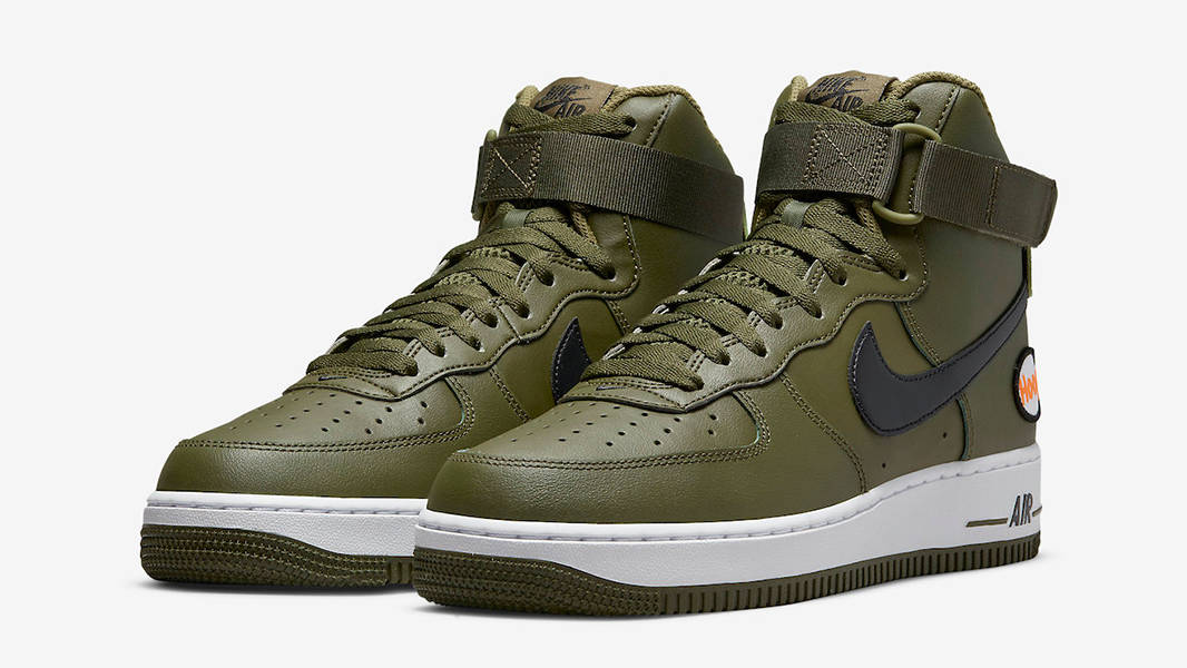 Nike Air Force 1 High Hoops Olive