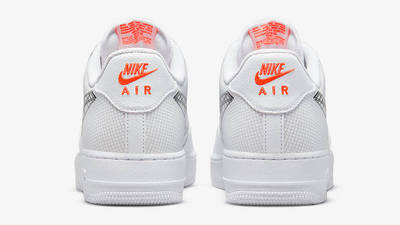 Nike Air Force 1 Low 3D Swoosh White Back