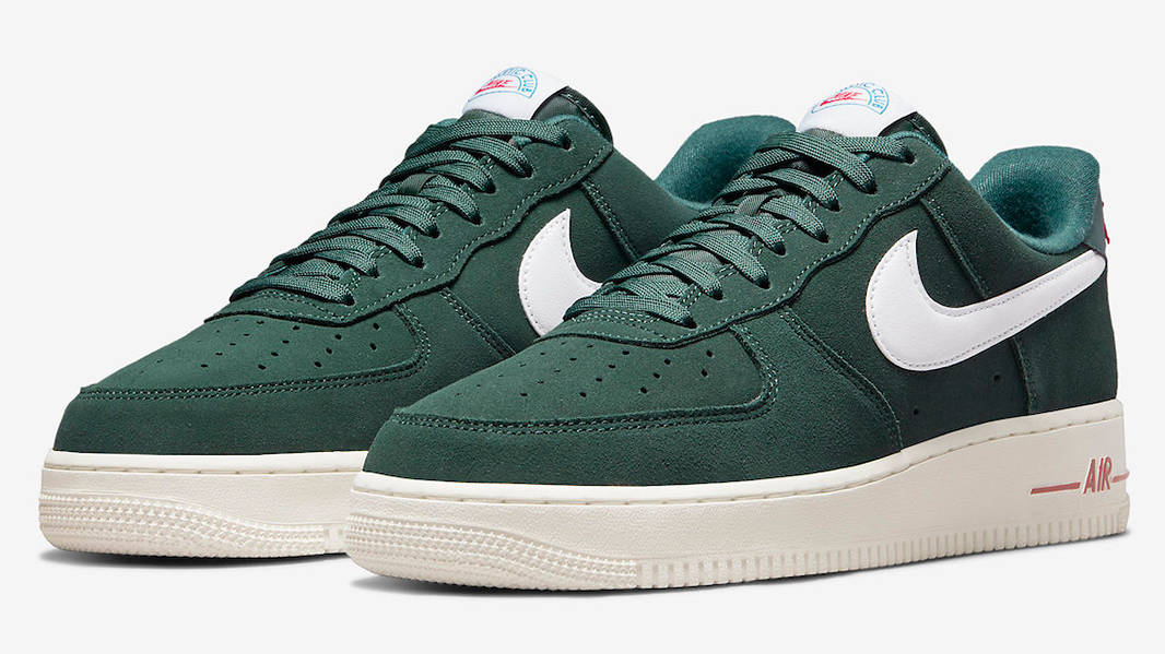 Nike air force 2025 1 low dark green