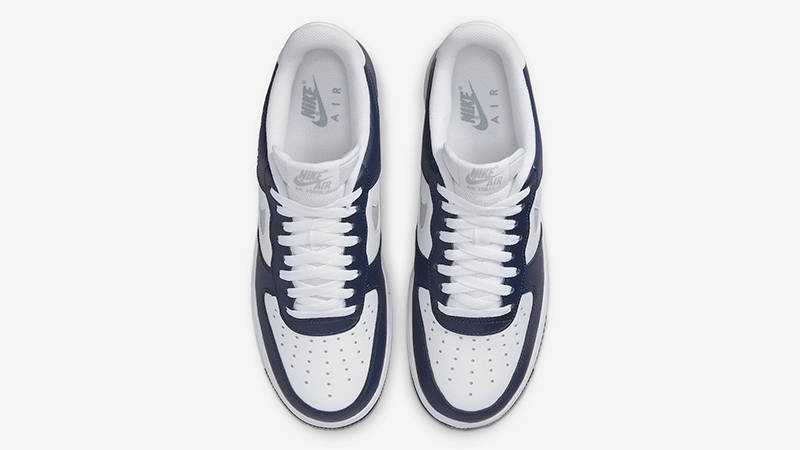 Nike Air Force 1 Low Cut-Out White Navy DV3501-400 Top