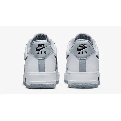 Nike Air Force 1 Low Cutout Swoosh Wolf Grey Back