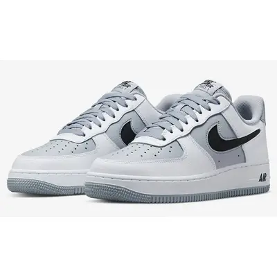Nike Air Force 1 Low Cut Out Swoosh Wolf Grey | Where To Buy | DV3501 ...