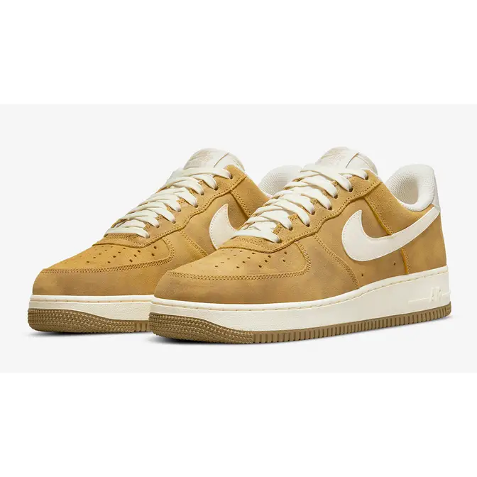 Nike Air Force 1 Low Gold White | Where To Buy | DV6474-700 | The Sole ...