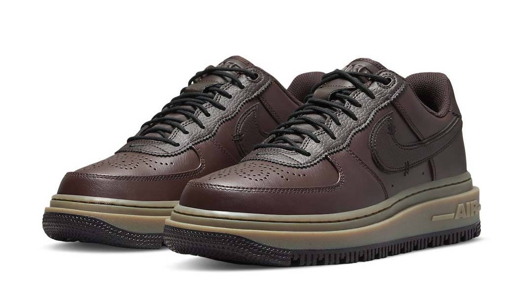 Nike Air Force 1 Low Luxe Brown Basalt Front