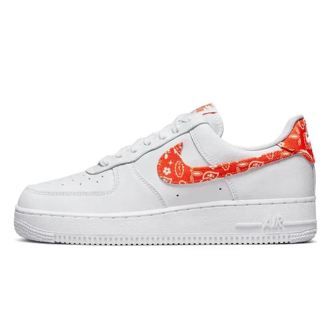 Nike Air Force 1 Low Orange Paisley | Where To Buy | DJ9942-102 | The ...