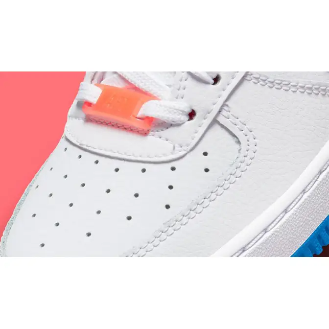 Nike Air Force 1 Low TPU Swoosh White Blue Pink