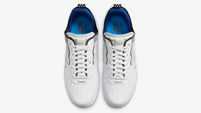 Nike Air Force 1 React White Photo Blue DH7615-101 middle