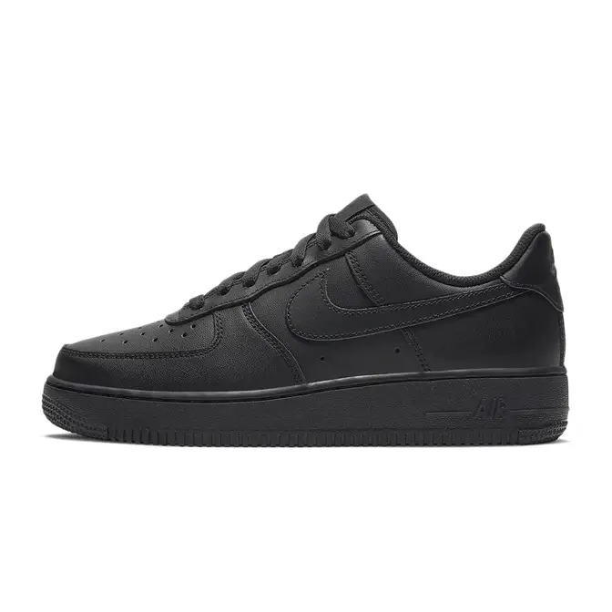 Nike Air Force 1 07 Triple Black Womens | Where To Buy | DD8959-001 ...