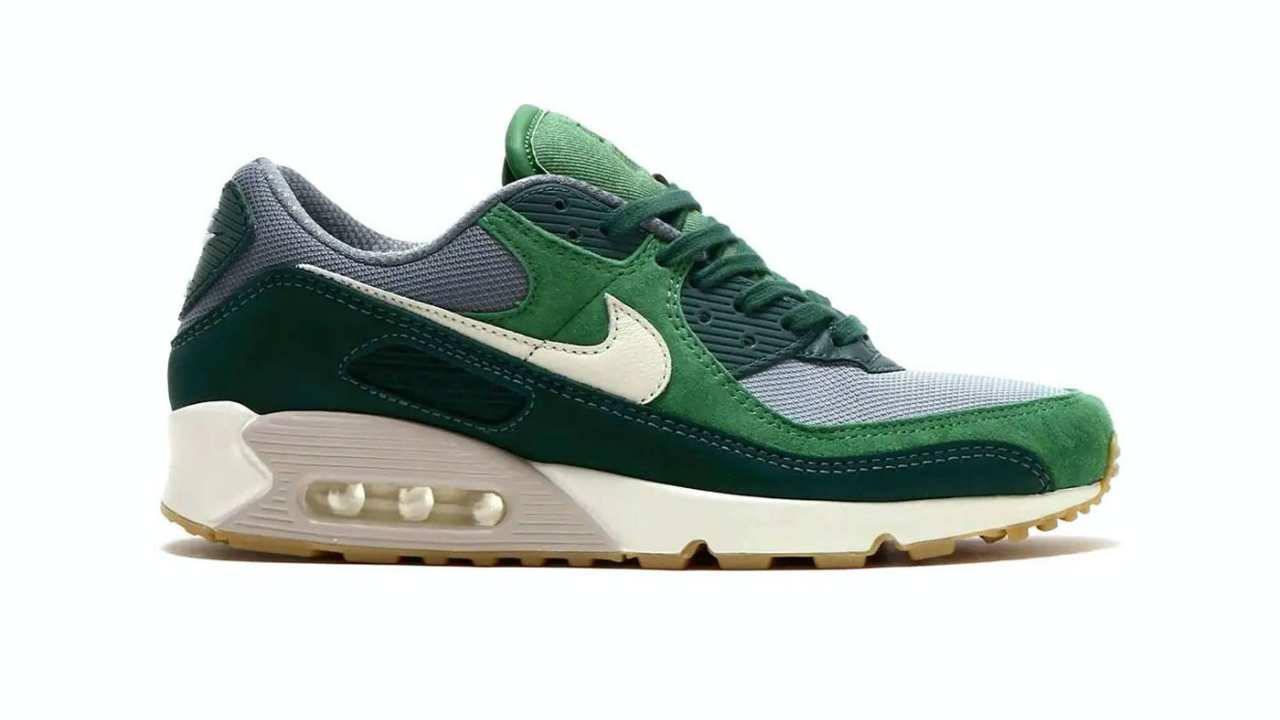 Nike air hot sale dark green