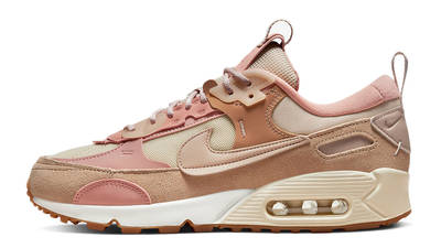 pink and tan nike air max