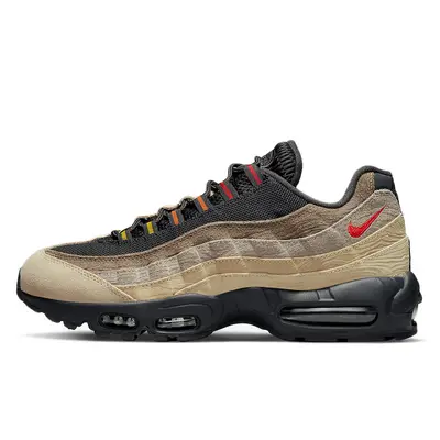 Nike black and grey ombre discount air max 95 og trainers