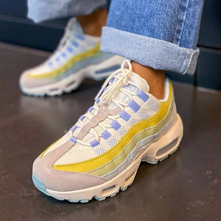 Nike Air Max 95 White Marine Blue