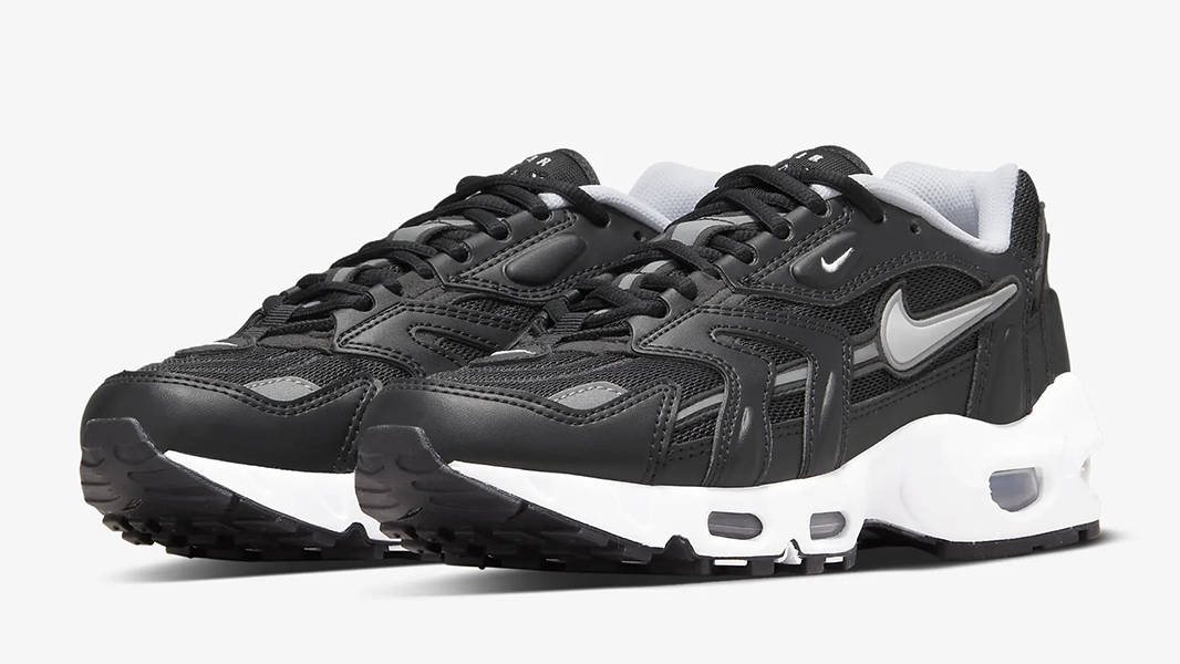 Nike Air Max 96 2 Black Metallic Silver
