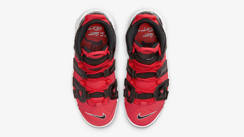 Nike Air More Uptempo I Got Next Red Black
