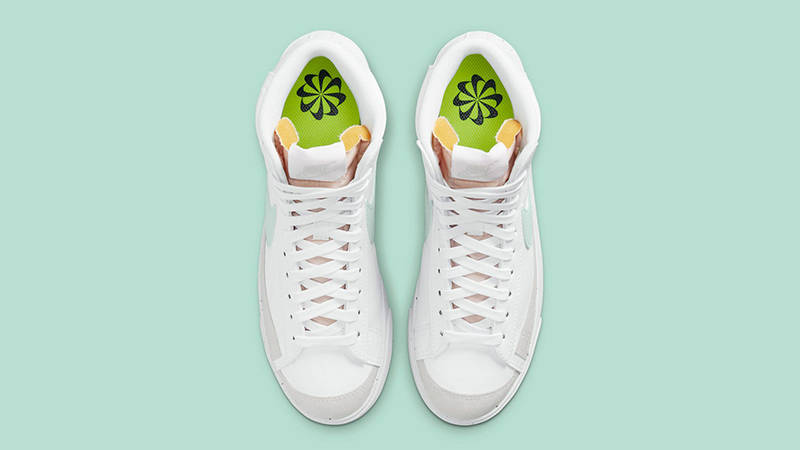 High Top Mint Green Nike Blazers High Top Sneakers Nike Blazer