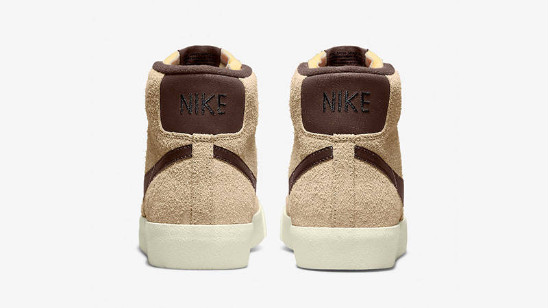 Nike Blazer Mid PRM Tan Black DM0178-200 back