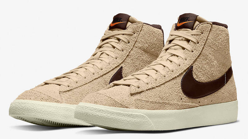 nike blazer mid tan