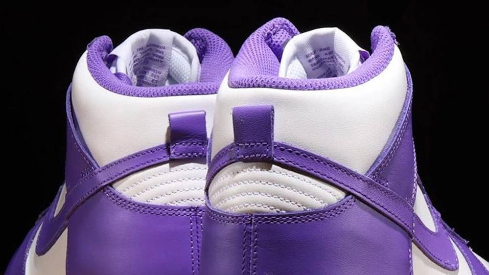 Nike Dunk High Court Purple Colourway