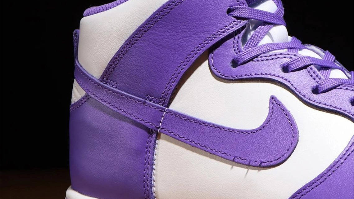Nike Dunk High Court Purple Colourway