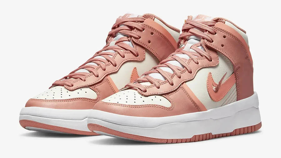 nike dunk high rebel pink oxford