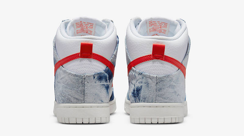 Nike Dunk High Washed Denim