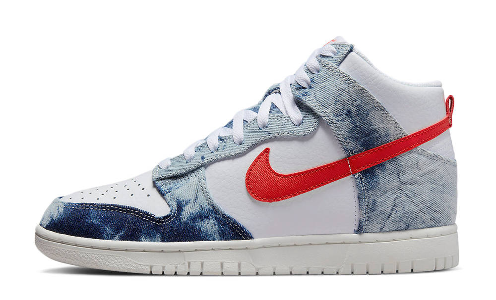 Nike Dunk High Washed Denim