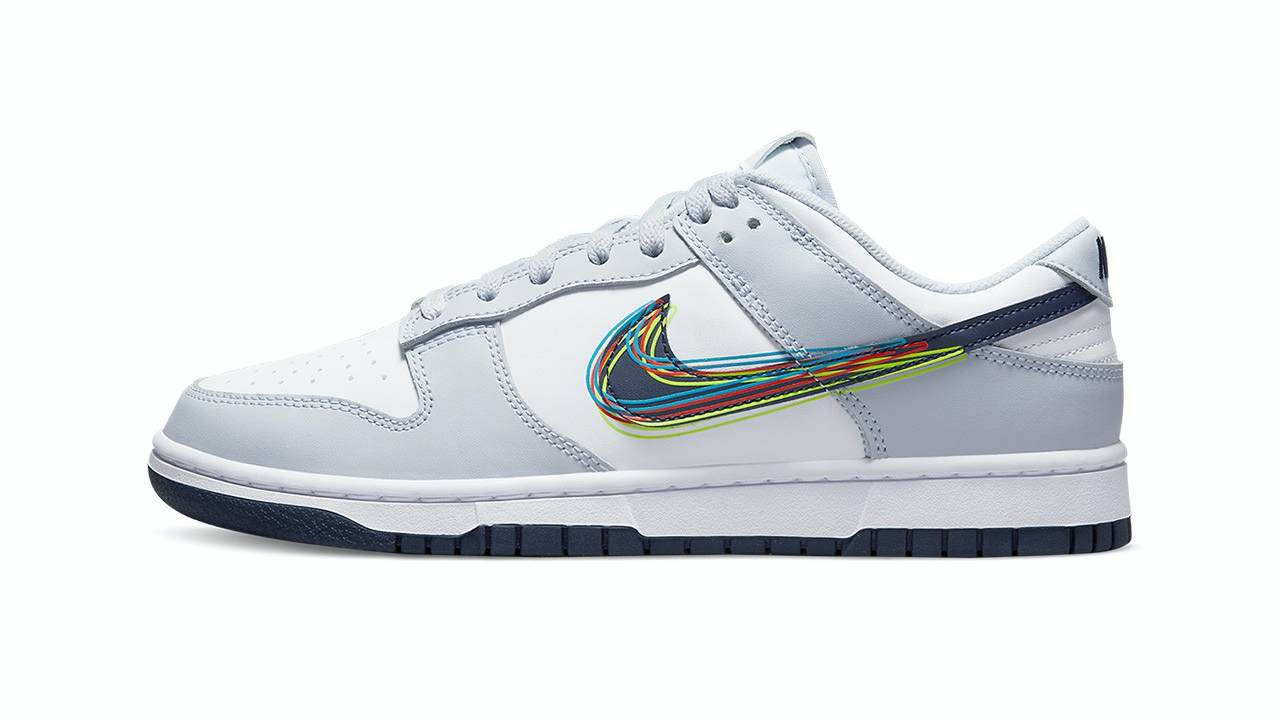 nike dunk low 3d swoosh 1