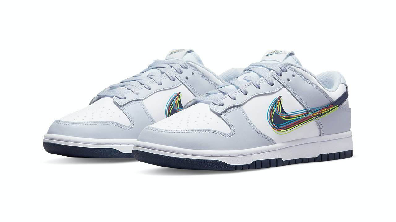 nike dunk low 3d swoosh 2