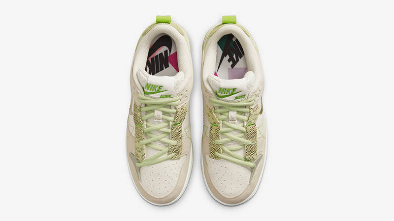 Nike Dunk Low Disrupt 2 Green Snake DV3206-001 Top