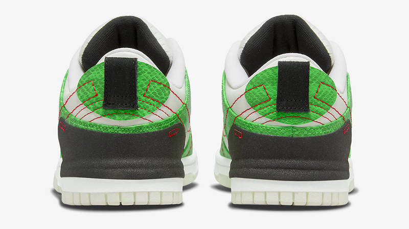 Nike Dunk Low Disrupt 2 Just Do It Green Snakeskin