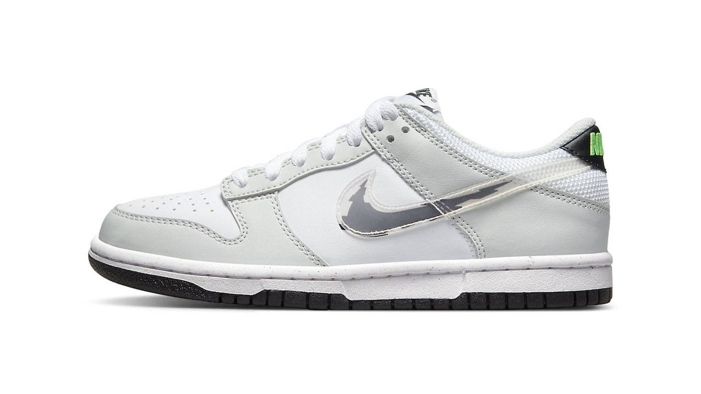 Nike Dunk Low Glitched Swoosh Drop Day