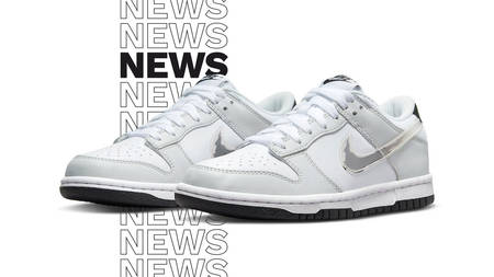 This Nike Dunk Low Is Arriving with Glitched Swooshes This Nike Dunk Low Is Arriving with Glitched Swooshes