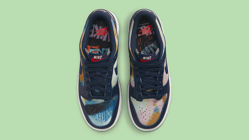Nike Dunk Low GS Graffiti Navy