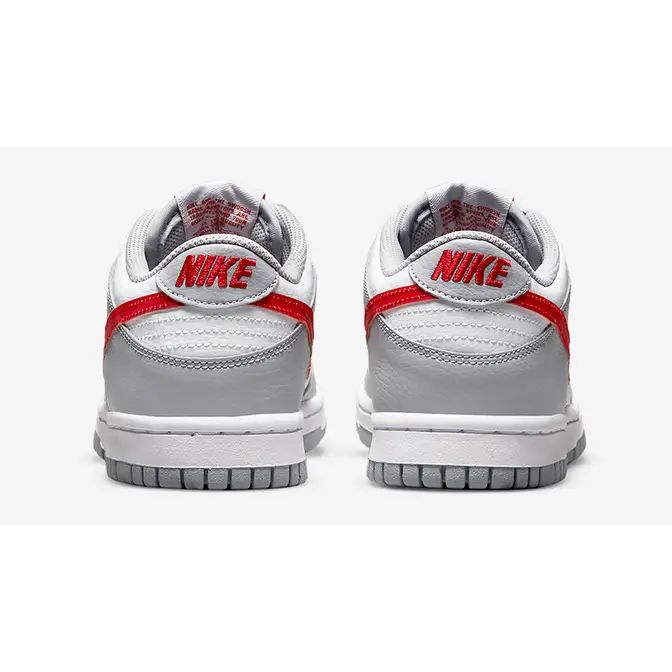 Nike Dunk Low GS Grey Red | Where To Buy | DV7149-001 | The Sole Supplier