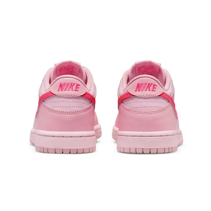 Nike Dunk Low GS Triple Pink | Where To Buy | DH9765-600 | The Sole ...