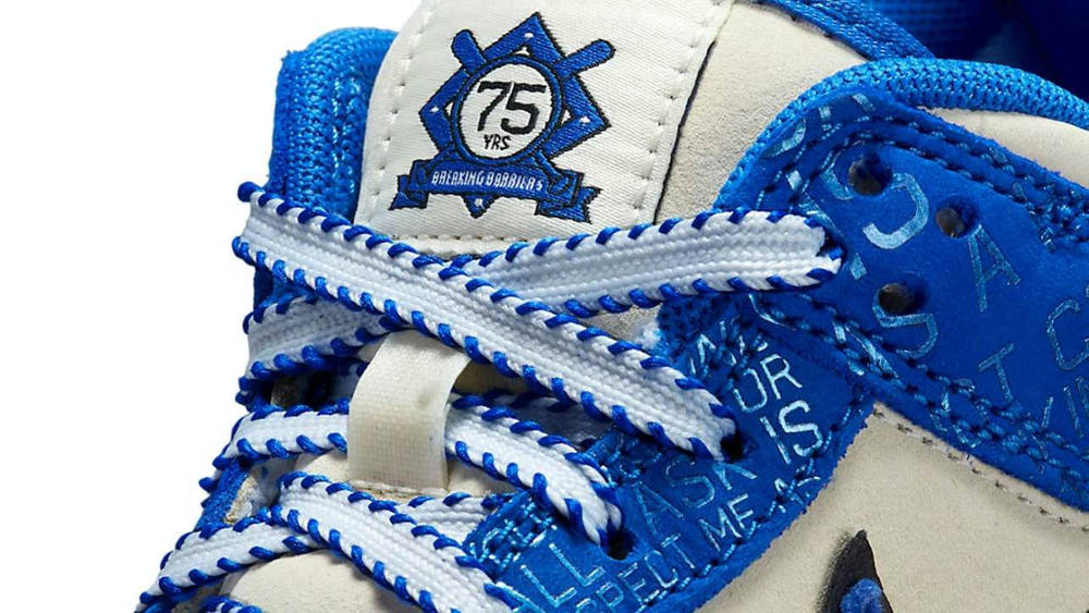 Image via Nike nike dunk low jackie robinson 5