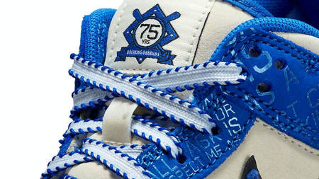 The Nike Dunk Low "Jackie Robinson" Is Perfectly Patterned The Nike Dunk Low "Jackie Robinson" Is Perfectly Patterned